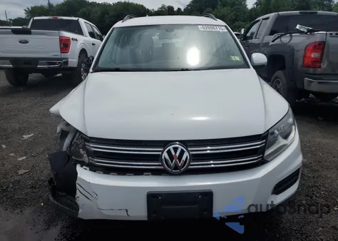 2017 Volkswagen Tiguan S из США, поврежденный, VIN WVGBV7AX2HK012760